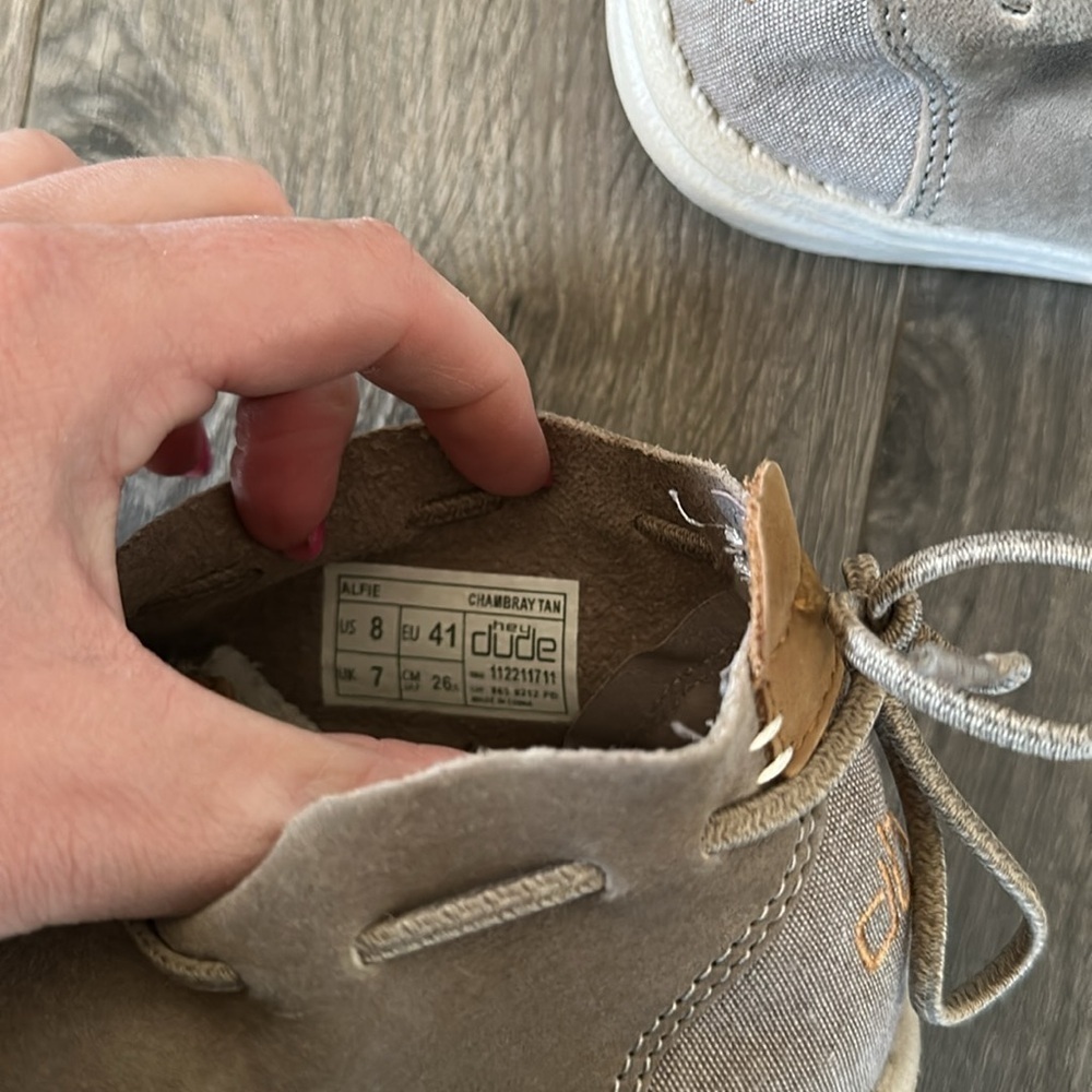NWT Hey Dude Alpine Shoe Size 8 Men’s - Picture 5 of 5